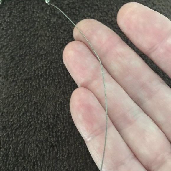 Handmade Vintage Crystal Choker Necklace 3" extend - Picture 10 of 10